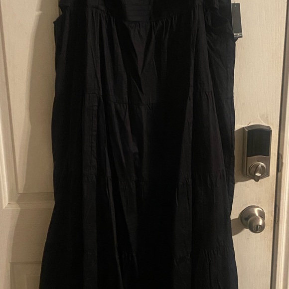NWT ELOQUII Elegant Black Maxi Dress - Picture 4 of 4